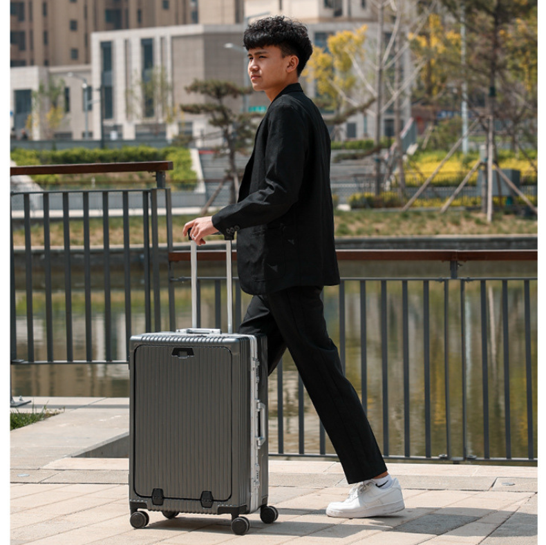 Valise Cabine 20 pouces Ouverture Frontale - ATELIER AMBRE