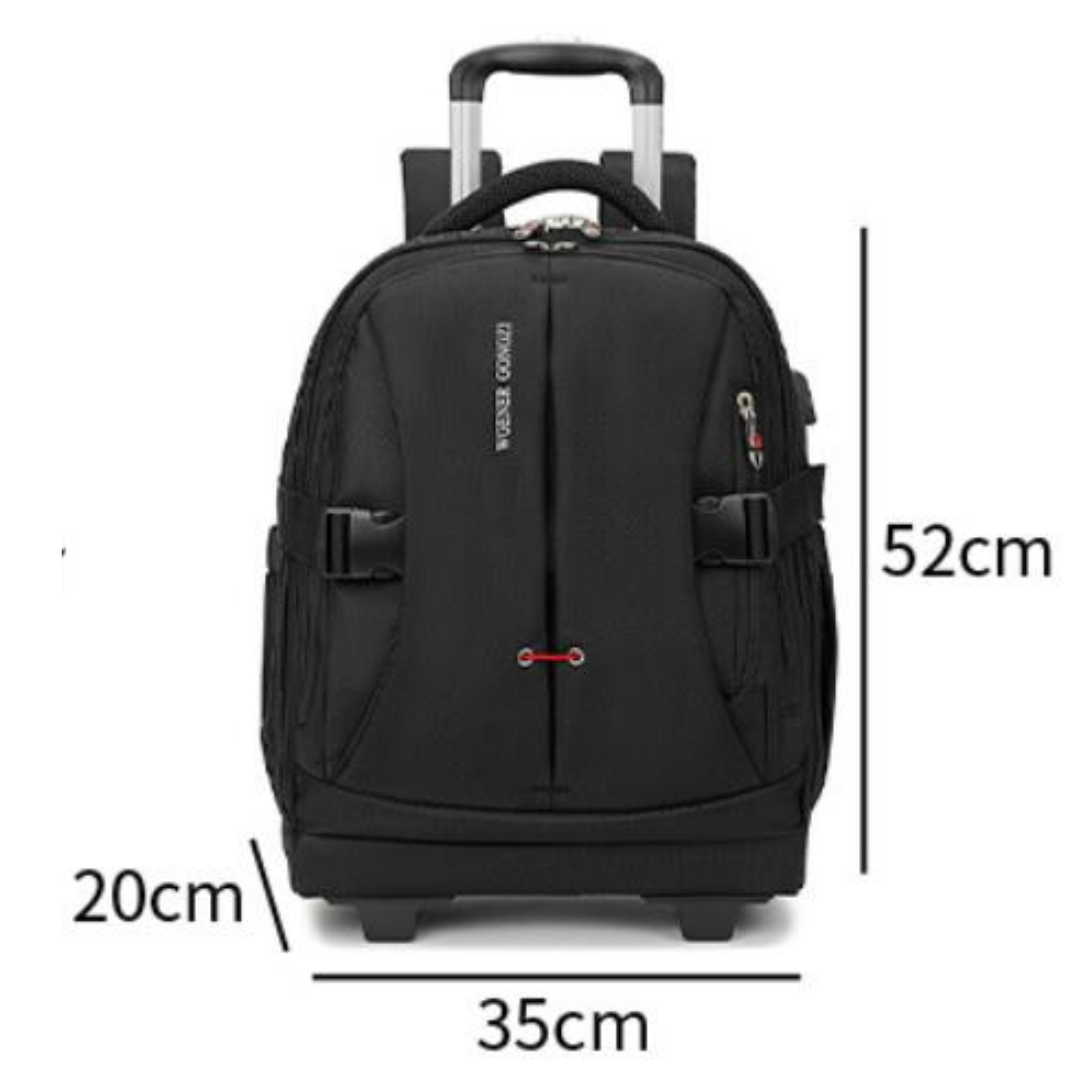 Sac à Dos à Roulettes Business & Voyage - ATELIER AMBRE