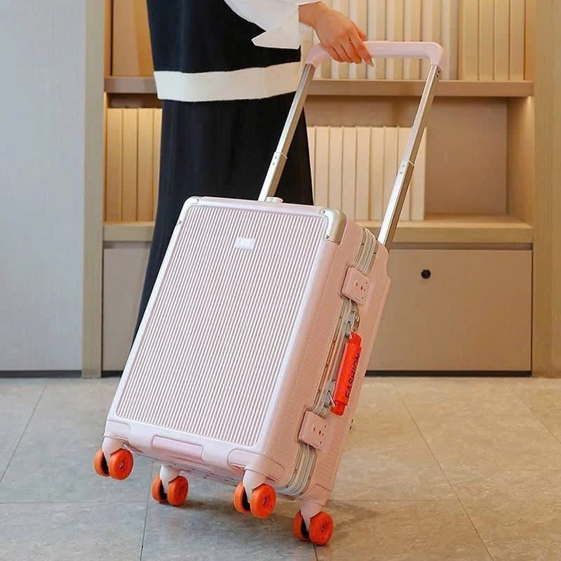 Valise Rigide de Luxe Neo-Industrial - ATELIER AMBRE