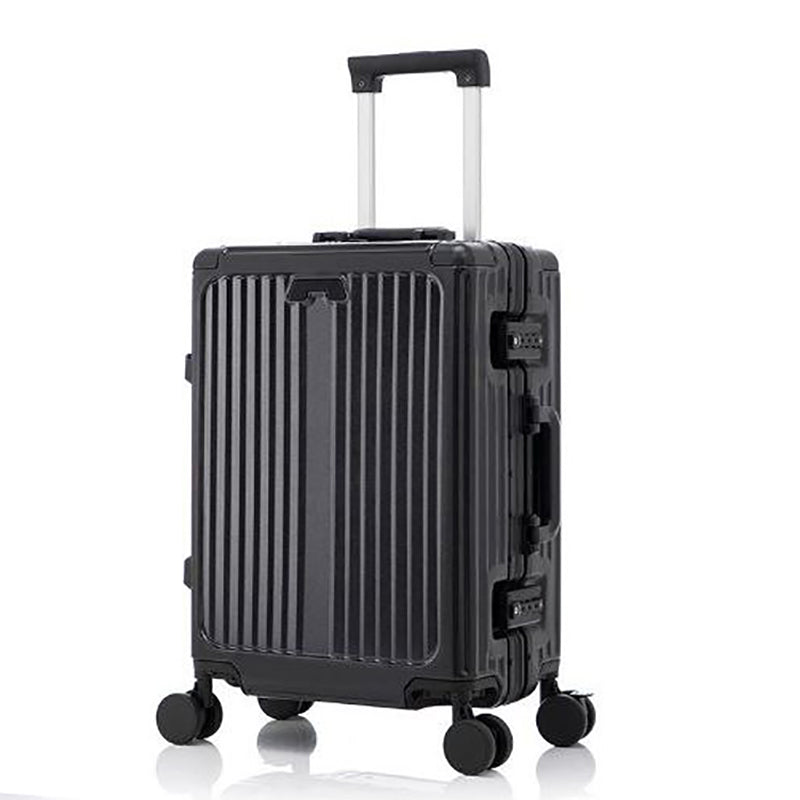 Valise Cabine 20 pouces Aluminium Port PC/USB - ATELIER AMBRE