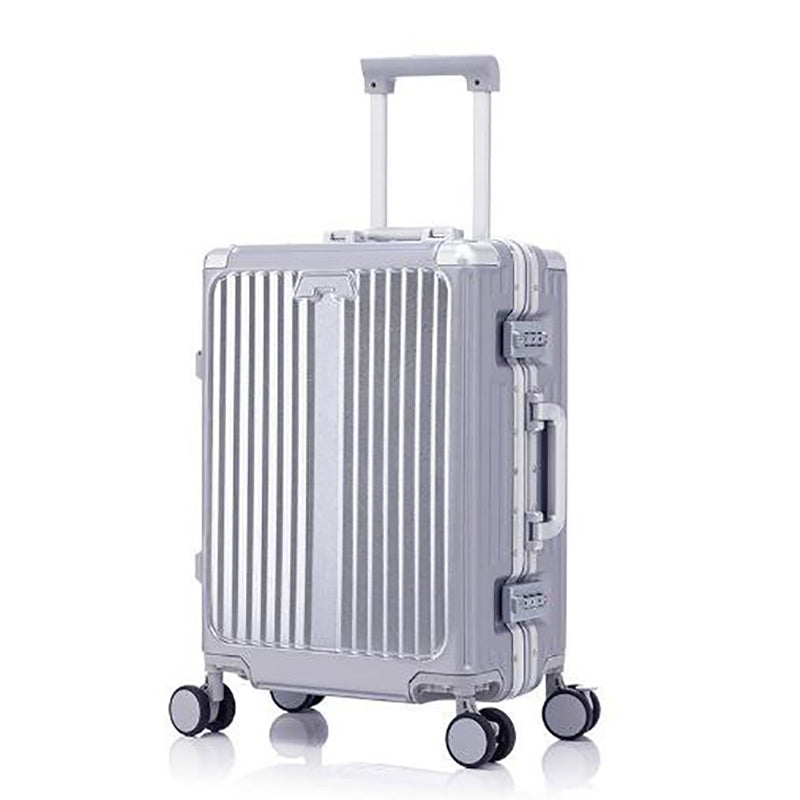 Valise Cabine 20 pouces Aluminium Port PC/USB - ATELIER AMBRE