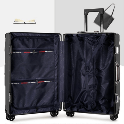 Valise Aluminium à Fermeture Centralisée - ATELIER AMBRE