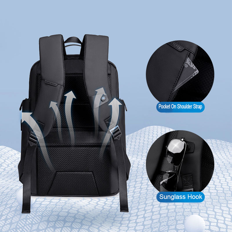 Sac à Dos Ordinateur 17" Arctic Hunter - Premium et Imperméable avec Port USB