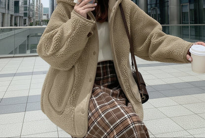 La Veste Sherpa "Nala" - Finitions Velours