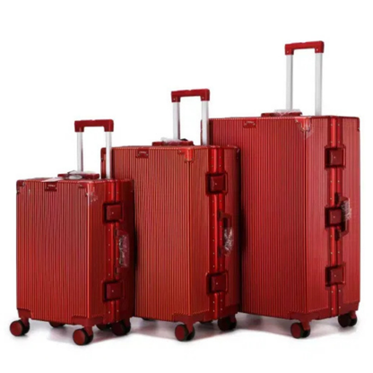 Pack de 3 Valises Rigides Cadre Aluminium - ATELIER AMBRE