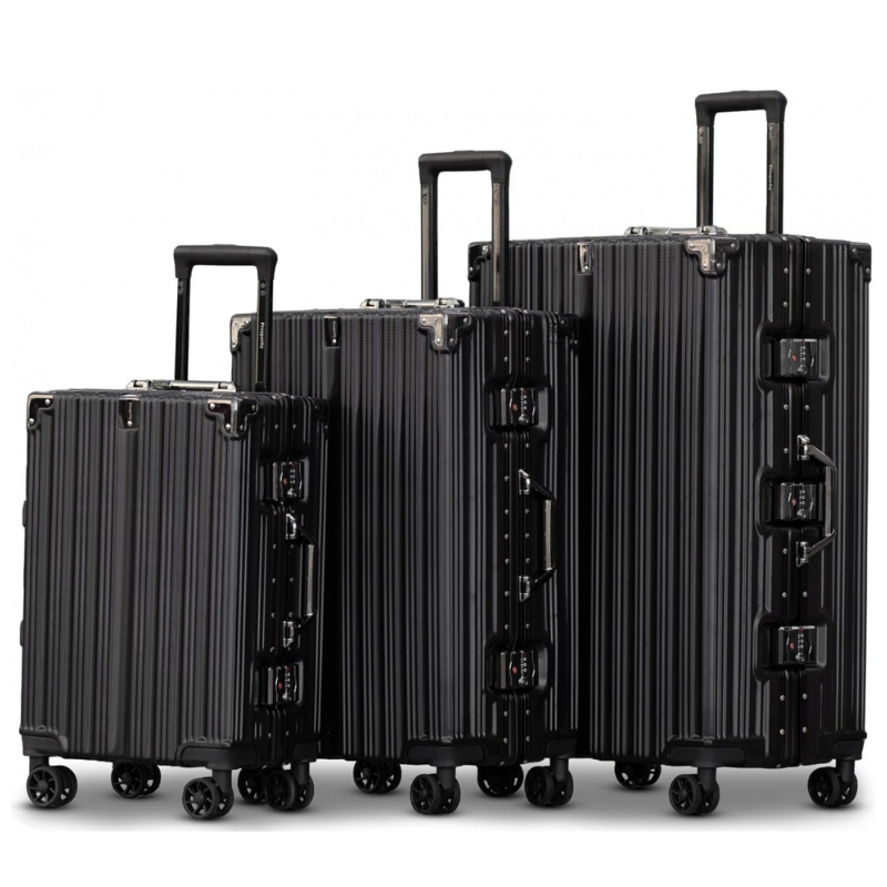 Pack de 3 Valises Rigides Cadre Aluminium - ATELIER AMBRE