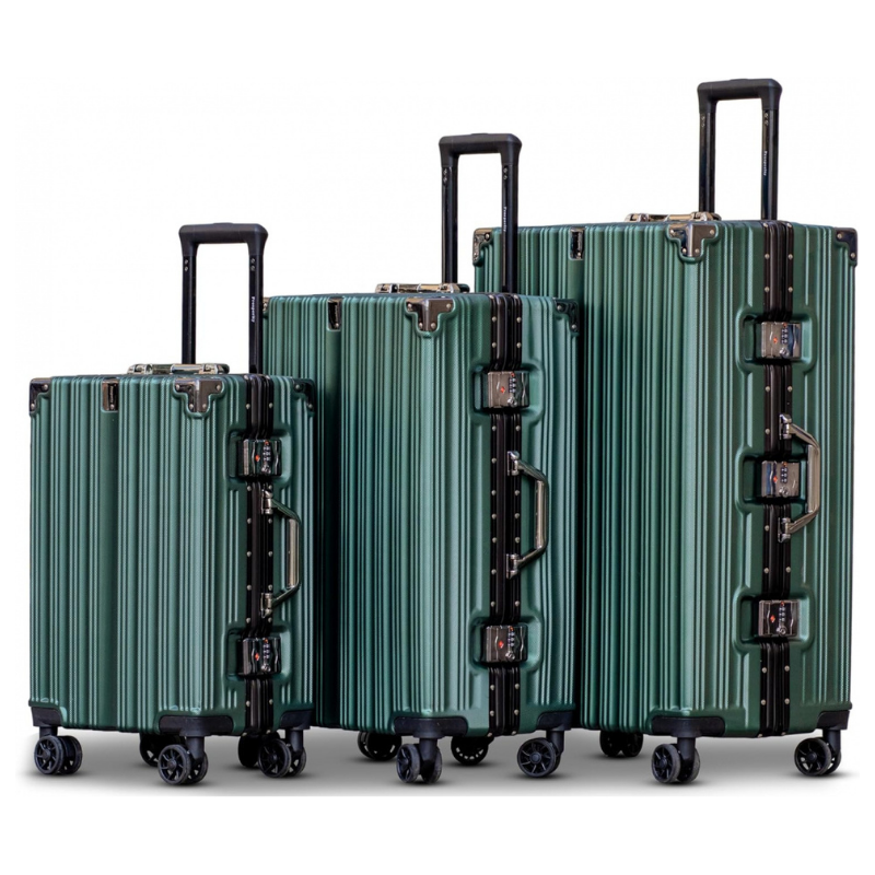 Pack de 3 Valises Rigides Cadre Aluminium - ATELIER AMBRE