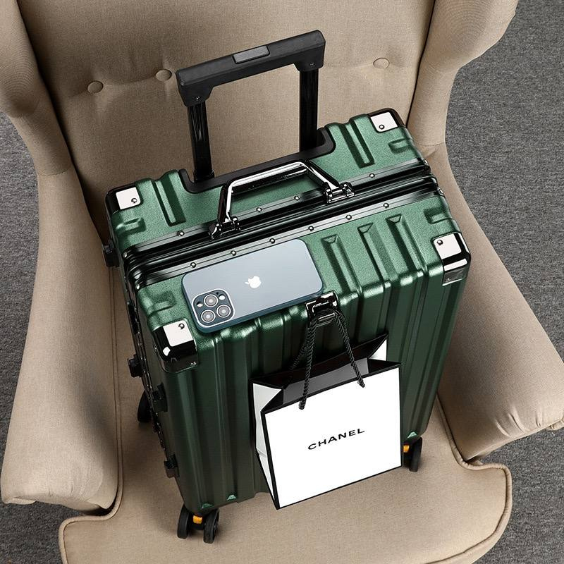 Valise Rigide avec Porte-Gobelet & Cadre Aluminium - ATELIER AMBRE