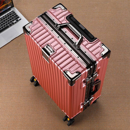 Valise Rigide avec Porte-Gobelet & Cadre Aluminium - ATELIER AMBRE