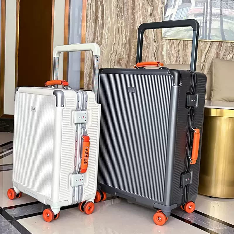 Valise Rigide de Luxe Neo-Industrial - ATELIER AMBRE