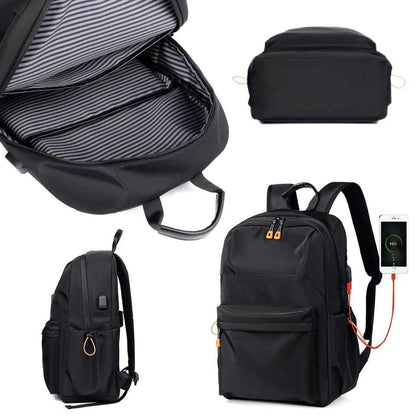 Sac à Dos Imperméable PC 15.6 pouces avec Port USB - ATELIER AMBRE
