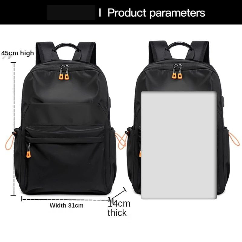 Sac à Dos Imperméable PC 15.6 pouces avec Port USB - ATELIER AMBRE
