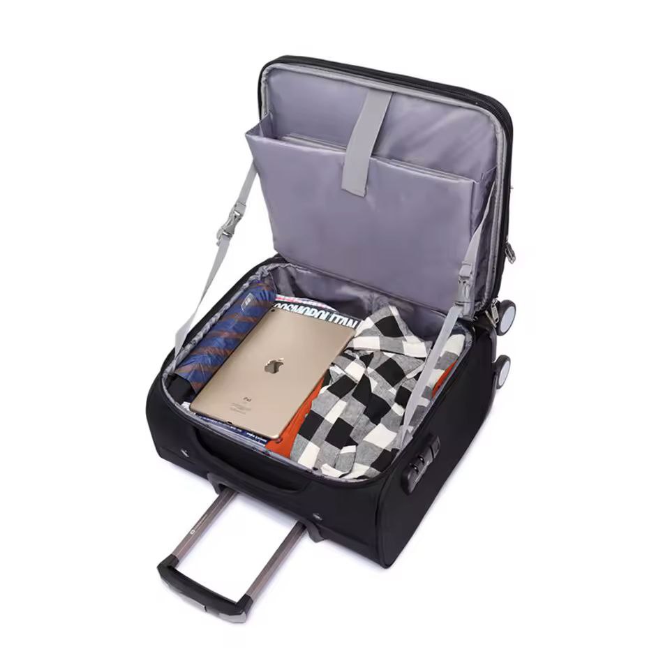 Valise à Roulette Pilote - ATELIER AMBRE