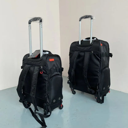 Lot de 2 Valises Cabine Tissu Oxford - ATELIER AMBRE