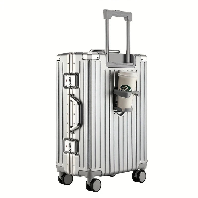 Pack de 3 Valises Rigides avec Porte-Gobelet - ATELIER AMBRE