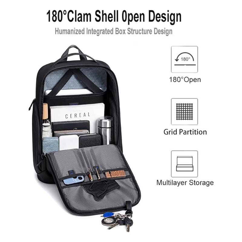 Sac à Dos Ordinateur 17" Arctic Hunter - Premium et Imperméable avec Port USB