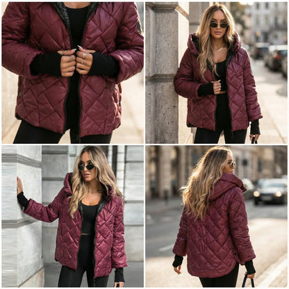 La Veste Matelassée "Camille" - Finitions Mitaines