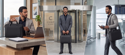 Porte-Documents Signature ARCTIC HUNTER® | Mallette Business Édition Limitée