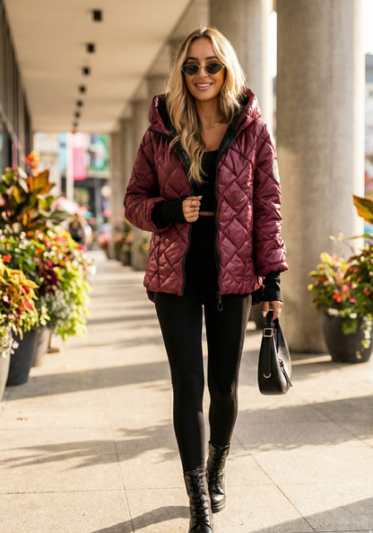 La Veste Matelassée "Camille" - Finitions Mitaines