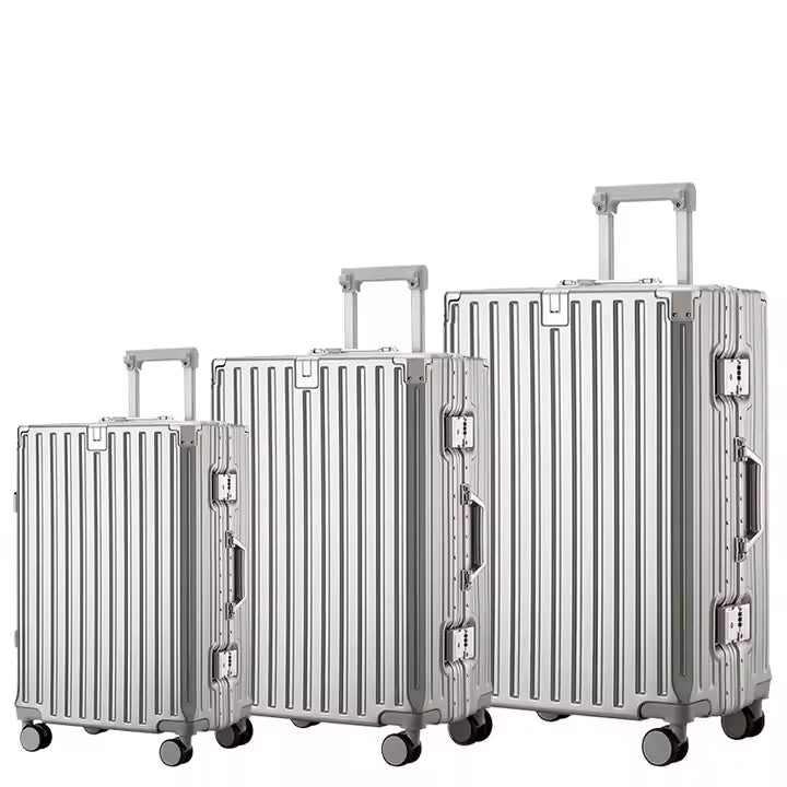 Pack de 3 Valises Rigides avec Porte-Gobelet - ATELIER AMBRE