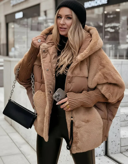 La Veste Cocon "Sasha" - Bi-Matière 