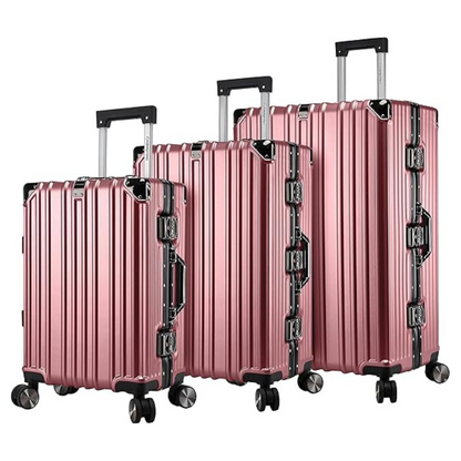 Pack de 3 Valises Rigides Cadre Aluminium - ATELIER AMBRE