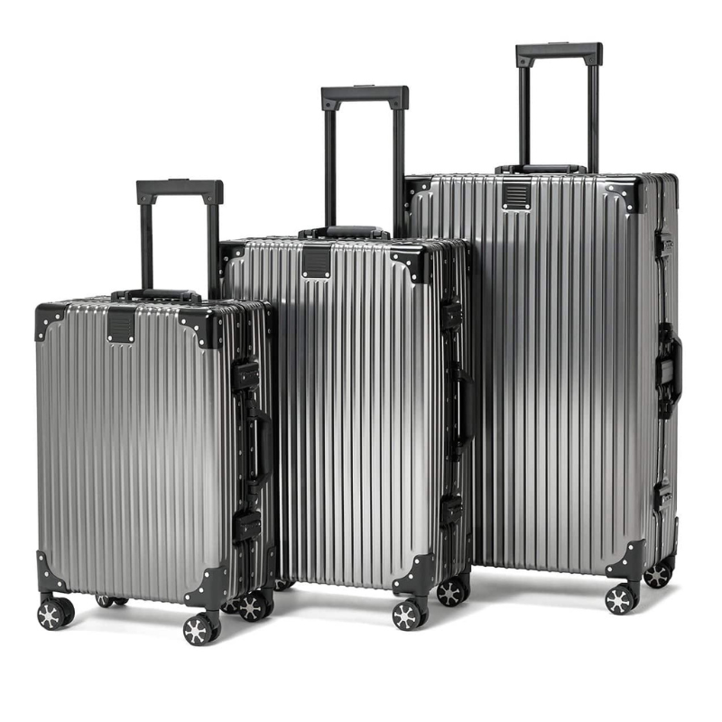 Pack de 3 Valises Rigides Cadre Aluminium - ATELIER AMBRE