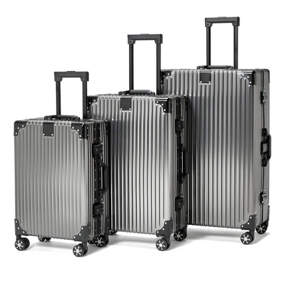 Pack de 3 Valises Rigides Cadre Aluminium - ATELIER AMBRE