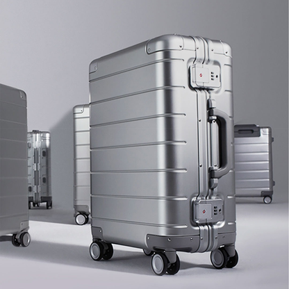 Valise Cabine Aluminium Double Verrouillage TSA - ATELIER AMBRE