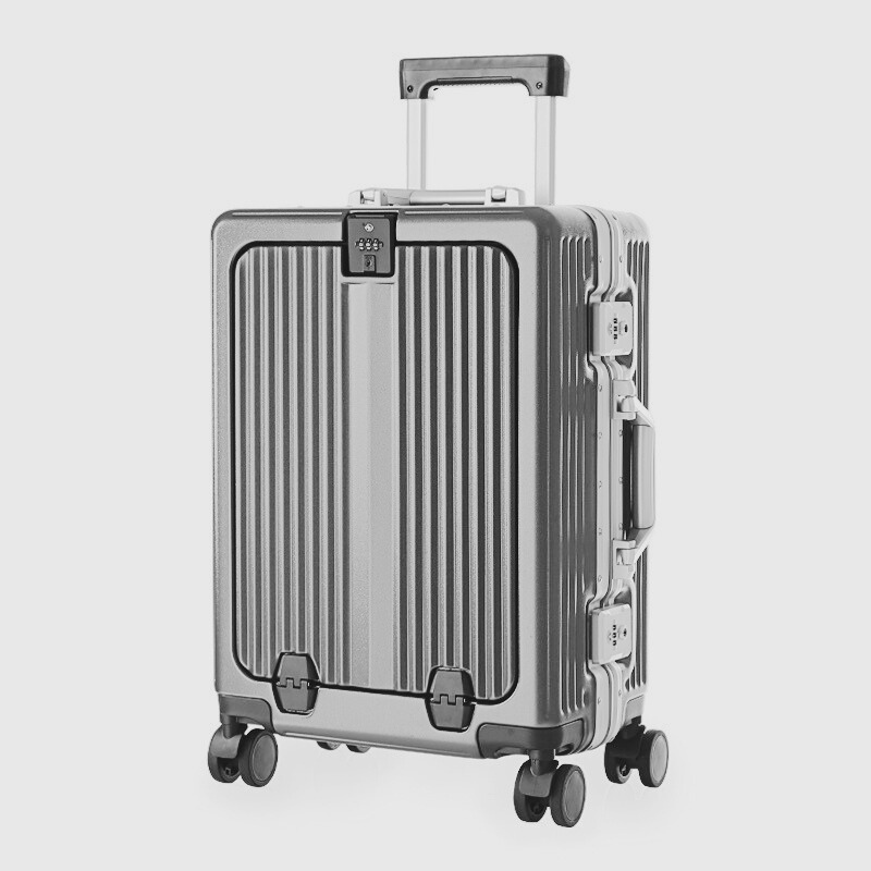 Valise Cabine avec Porte-Gobelet & Port USB - ATELIER AMBRE