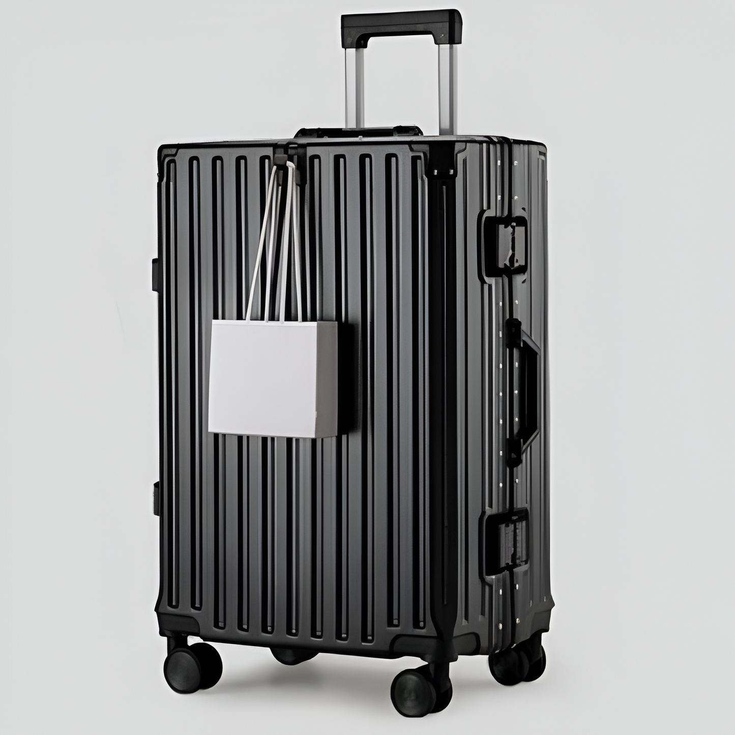 Valise Rigide avec Porte-Gobelet & Cadre Aluminium - ATELIER AMBRE