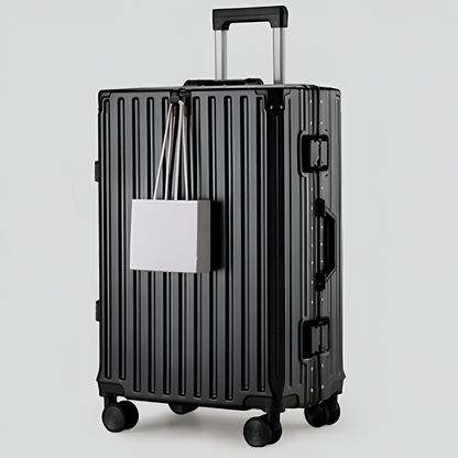 Valise Rigide avec Porte-Gobelet & Cadre Aluminium - ATELIER AMBRE