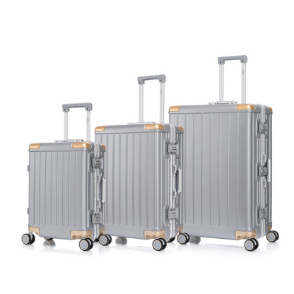 Ensemble de Valises Luxe Cadre Aluminium - ATELIER AMBRE