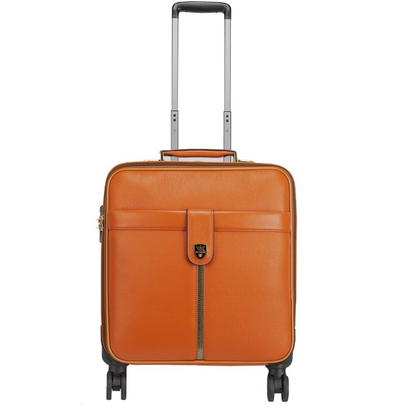 Valise Trolley Cabine en Cuir Premium - ATELIER AMBRE