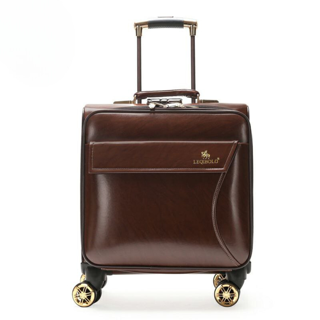 Valise Cabine d'Affaires en Cuir Premium - ATELIER AMBRE