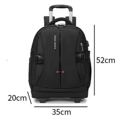 Sac à Dos à Roulettes Business & Voyage - ATELIER AMBRE