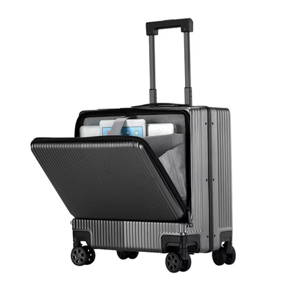 Valise Cabine Business Ouverture Frontale - ATELIER AMBRE
