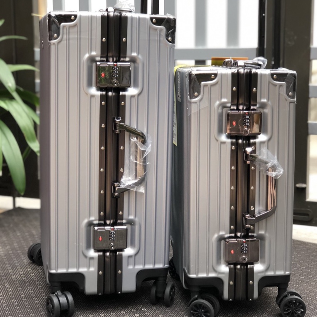 Valise Aluminium à Fermeture Centralisée - ATELIER AMBRE