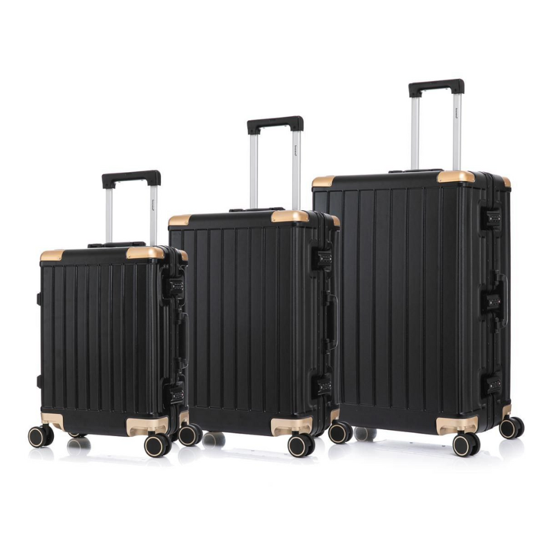 Ensemble de Valises Luxe Cadre Aluminium - ATELIER AMBRE