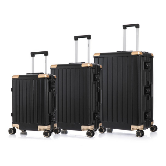 Ensemble de Valises Luxe Cadre Aluminium - ATELIER AMBRE