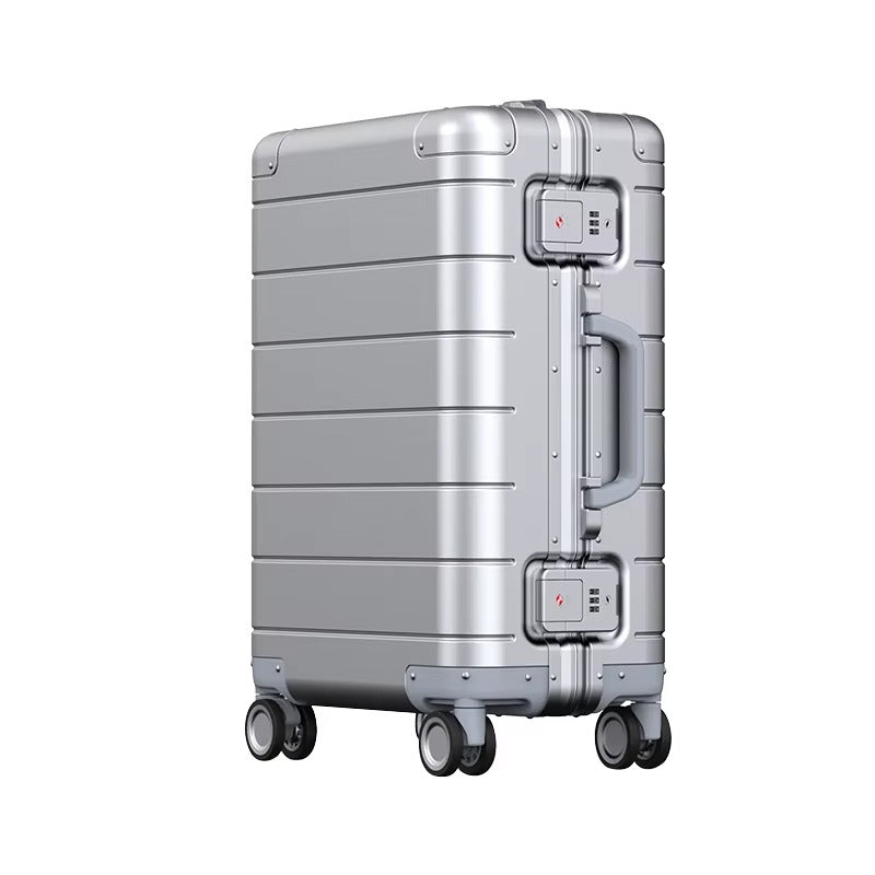 Valise Cabine Aluminium Double Verrouillage TSA - ATELIER AMBRE