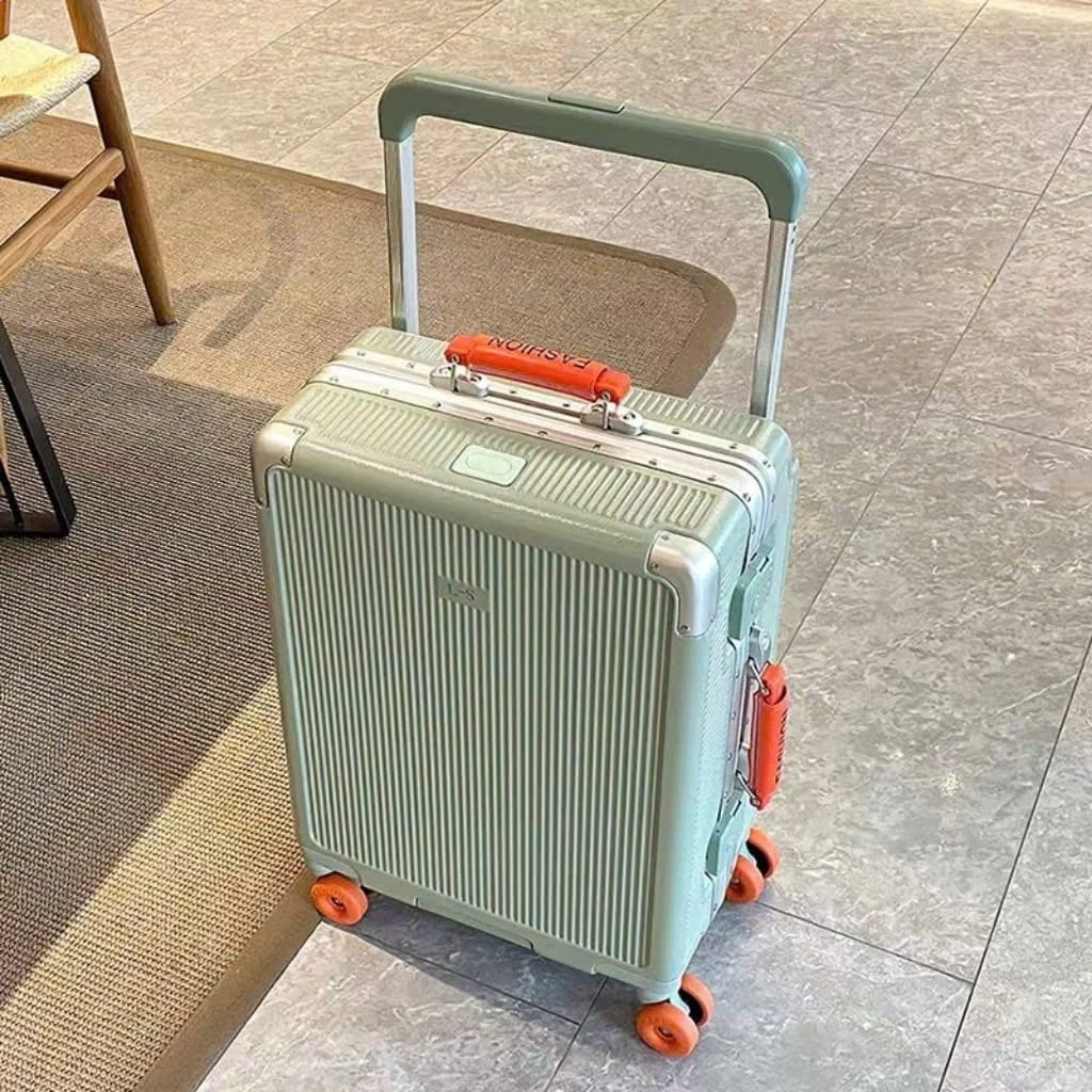 Valise Rigide de Luxe Neo-Industrial - ATELIER AMBRE