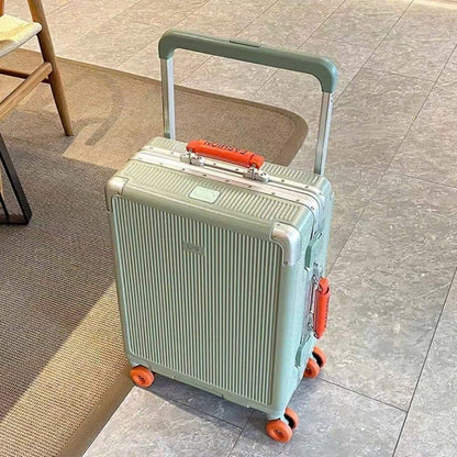 Valise Rigide de Luxe Neo-Industrial - ATELIER AMBRE