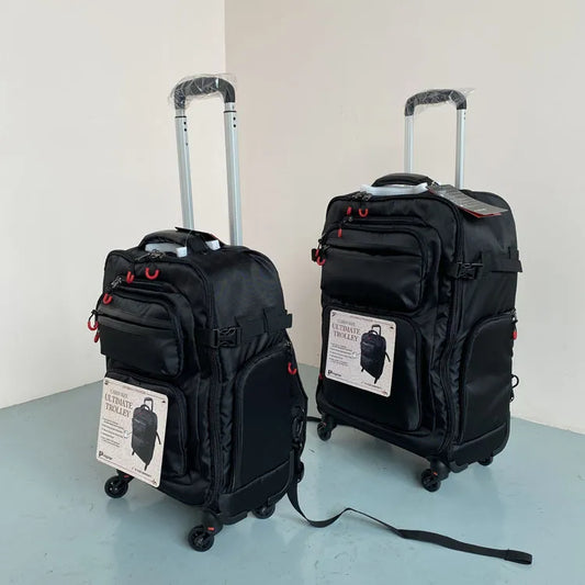 Lot de 2 Valises Cabine Tissu Oxford - ATELIER AMBRE