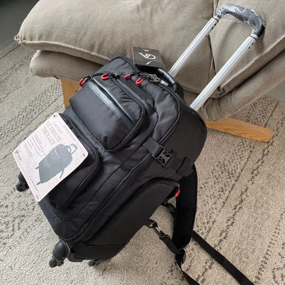 Lot de 2 Valises Cabine Tissu Oxford - ATELIER AMBRE