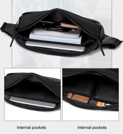 Sac Bandoulière Premium Golden Wolf GXB – Antivol & Imperméable