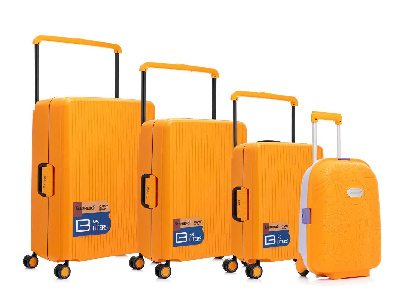 Pack 4 Valises Rigides Haute Qualité - ATELIER AMBRE