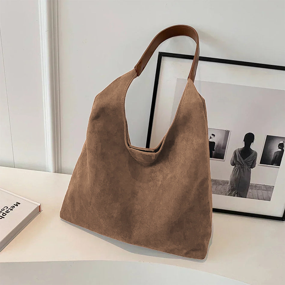 Dara - Sac en Daim Sophistiqué - Élégance et Polyvalence