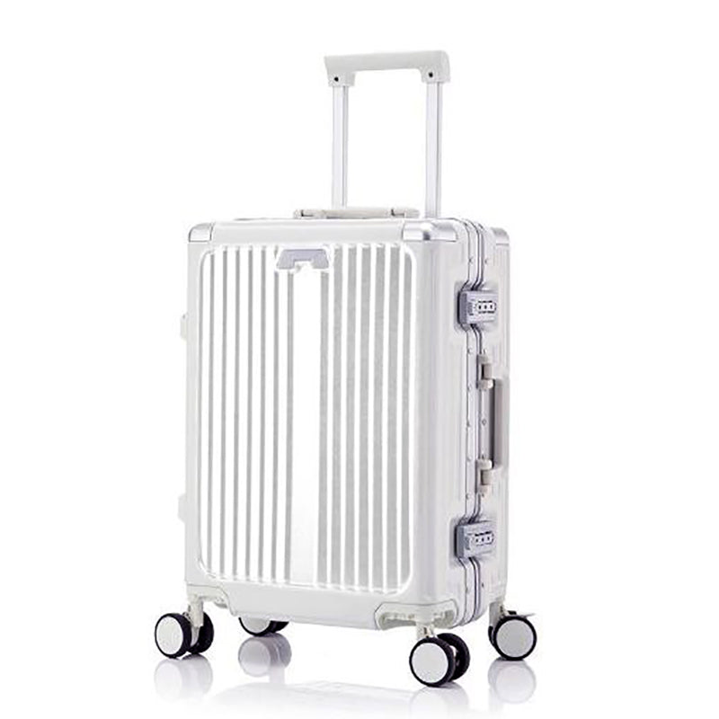 Valise Cabine 20 pouces Aluminium Port PC/USB - ATELIER AMBRE