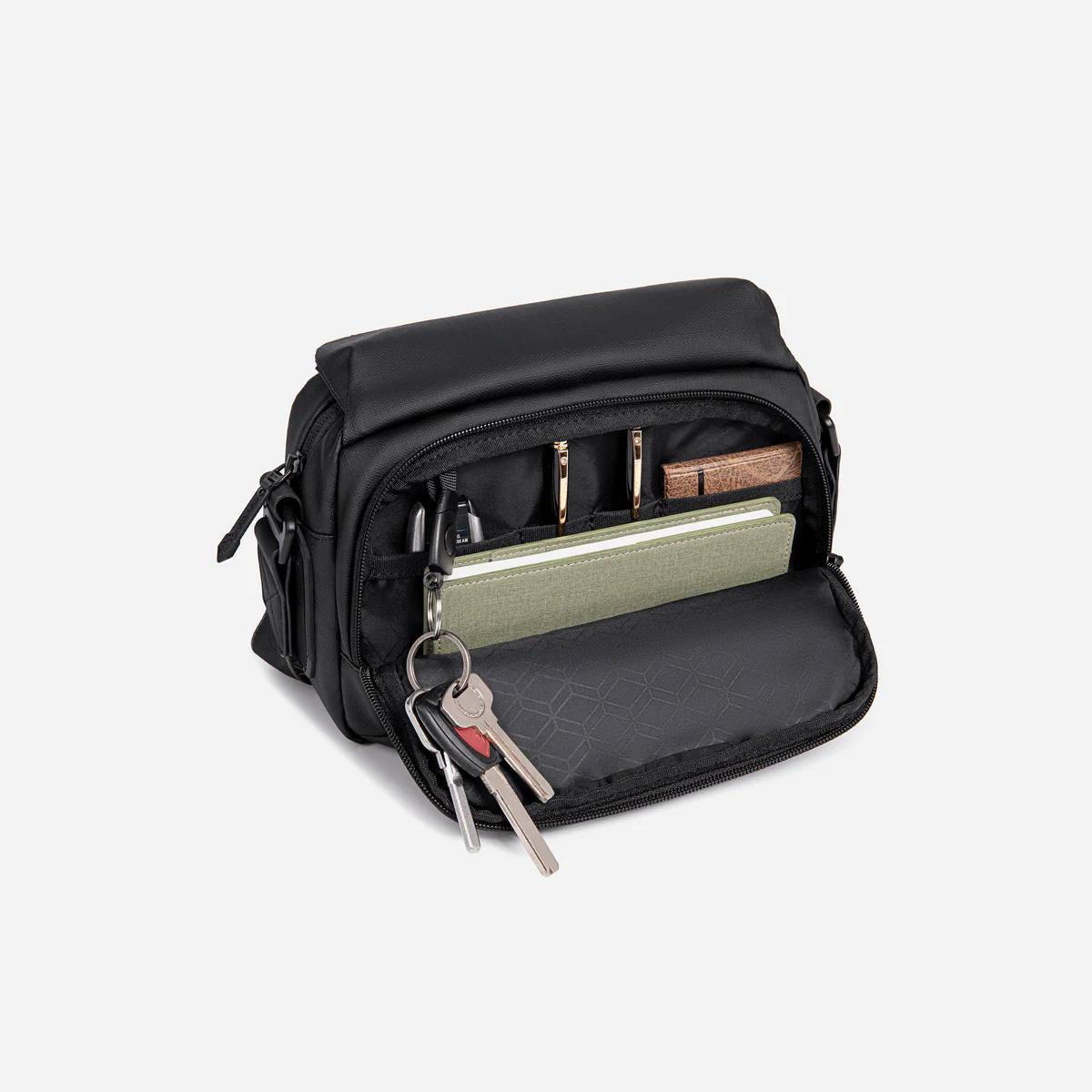 Sac Bandoulière Compact Anti-Vol pour Homme - ATELIER AMBRE